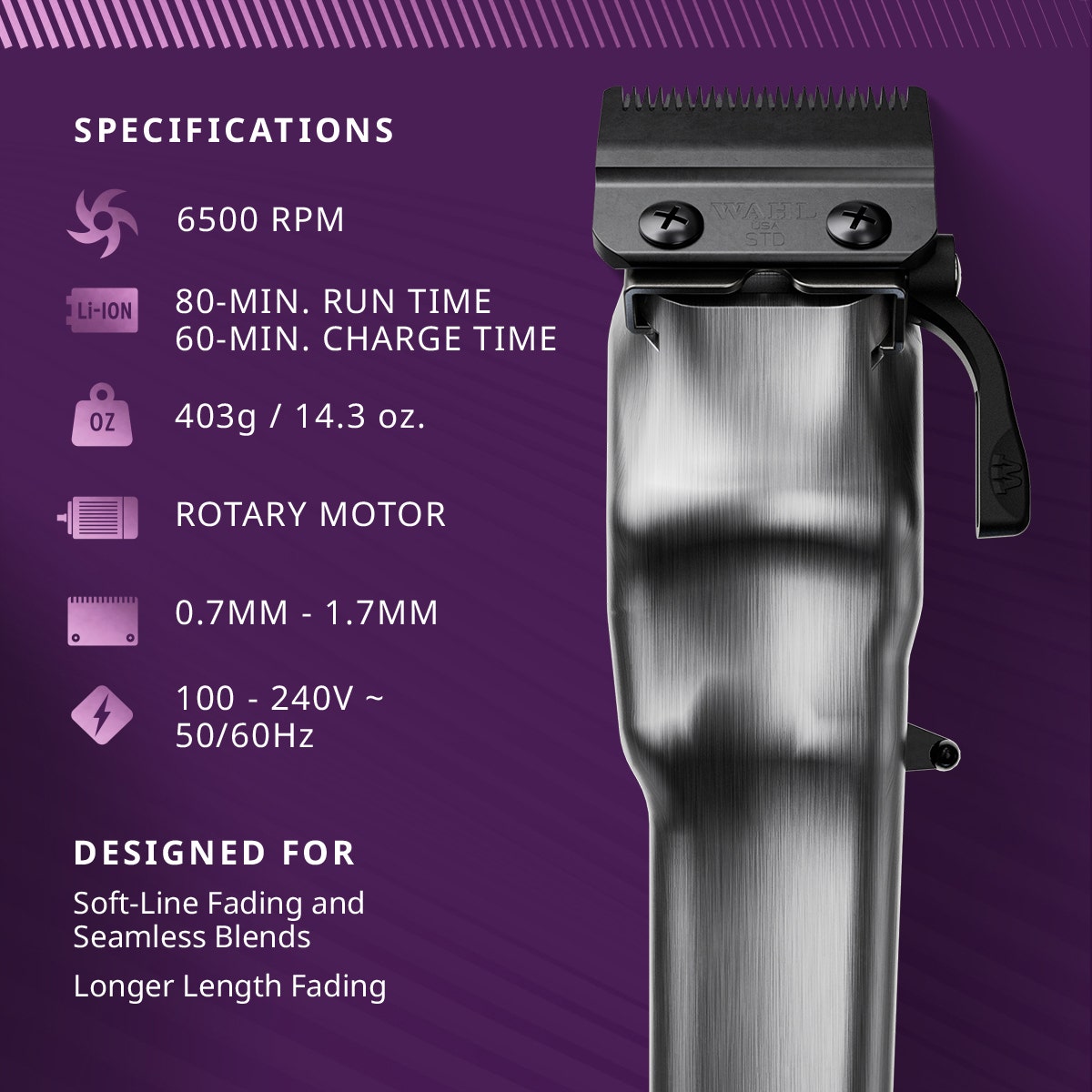 Wahl Legend+ Cordless Clipper #56474 / – #56475 — product image 6