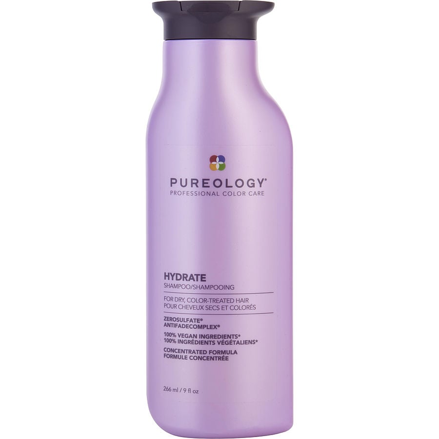 Pureology Hydrate Shampoo 33.8 oz – Sulfate-Free Moisture Care for Dry, Color-Treated Hair