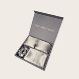 Plug By Must52 Satin Sleep Trio – Pillowcase, Eye Mask & Scrunchie