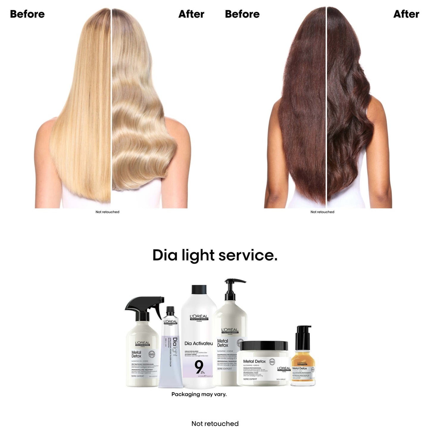 L'Oréal Professionnel Dia Light Booster – Pure Reflect Concentrates for Demi-Permanent Gloss — before and after result (3)