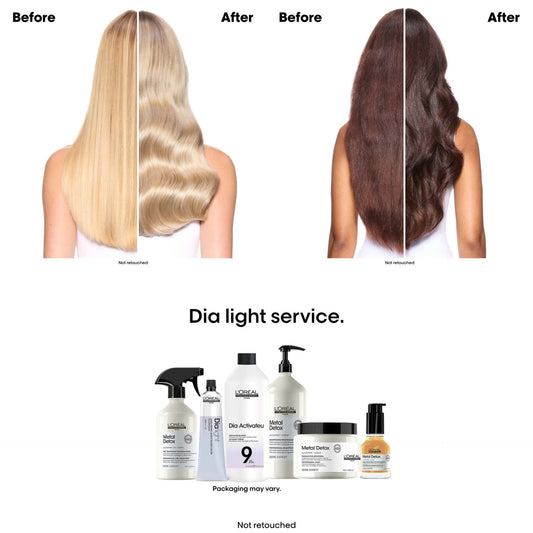 L'Oréal Professionnel Dia Light Booster – Pure Reflect Concentrates for Demi-Permanent Gloss — before and after result (3)