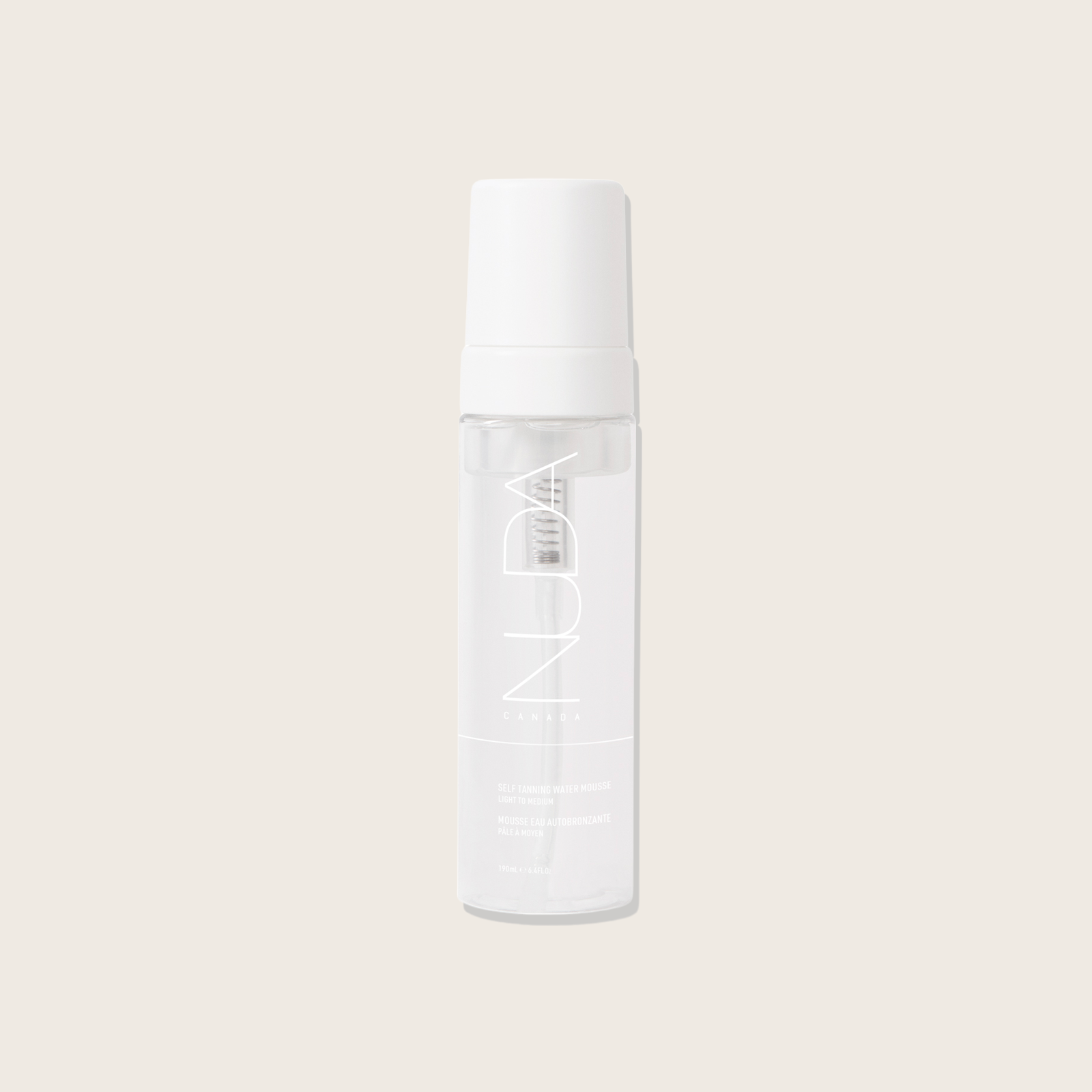 Eau mousse autobronzante Pâle à moyen