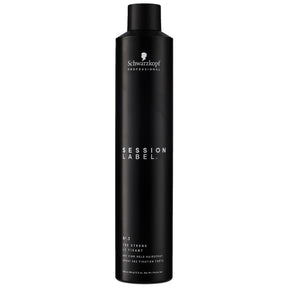 Schwarzkopf Osis+ Session Label Laca de fijación fuerte y firme, 300 ml