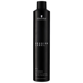 Schwarzkopf Osis+ Session Label La laque flexible à tenue légère et sèche, 300 ml