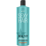SexyHair Healthy Strengthening Shampoo — 1 L bottle in the duo, current livery with orange stripe