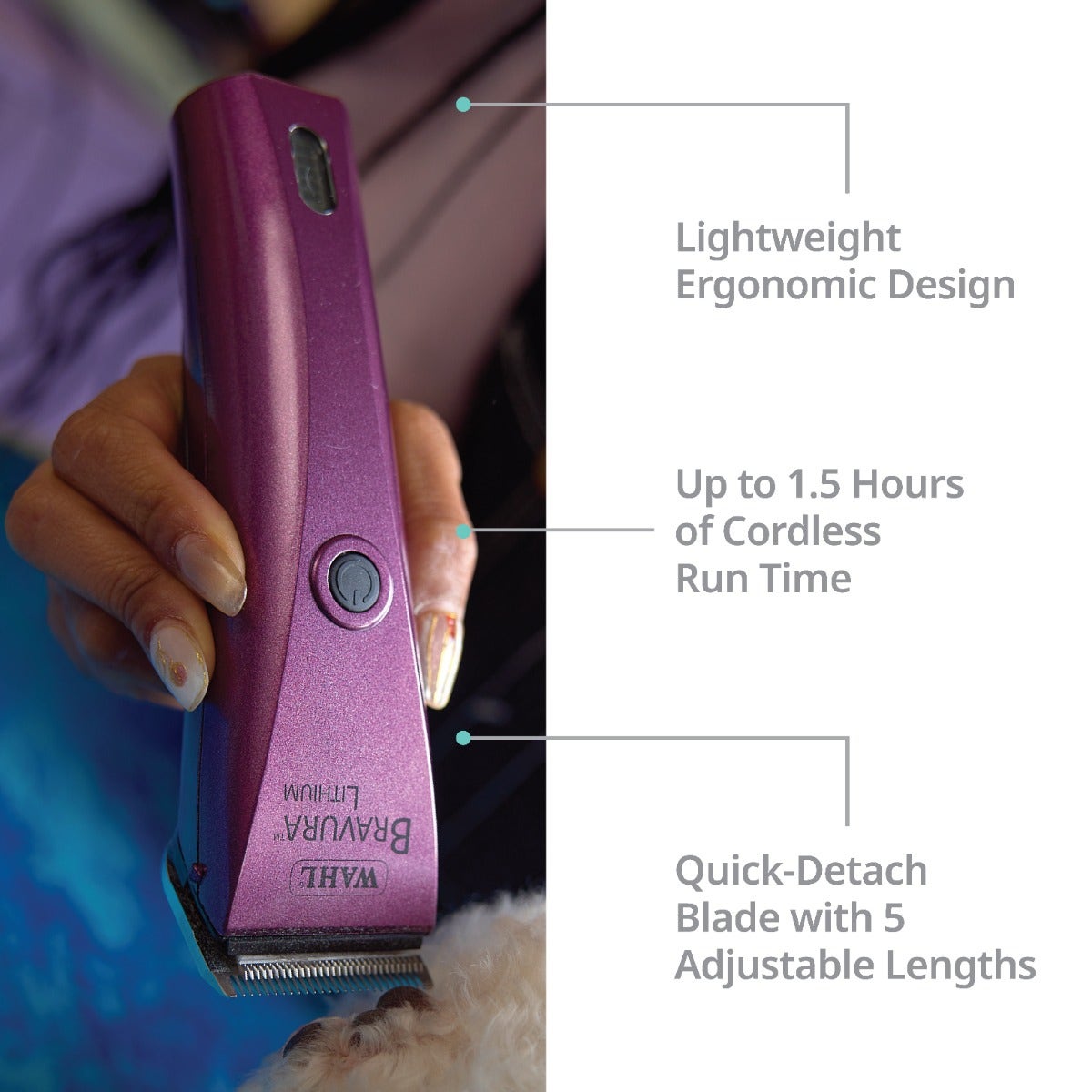 Wahl Bravura® Lithium Clipper – #56365 — product image 8