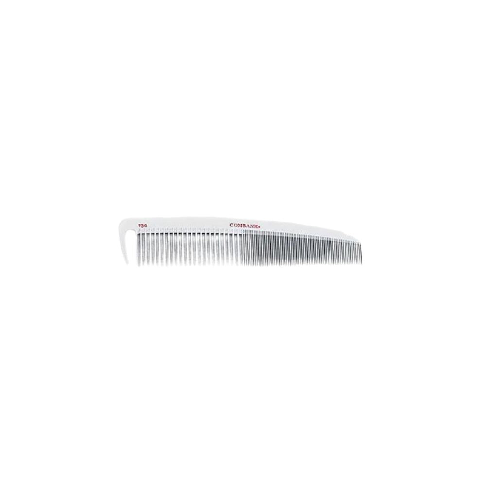 Takano Combank Separator-Tooth Comb – #730 White