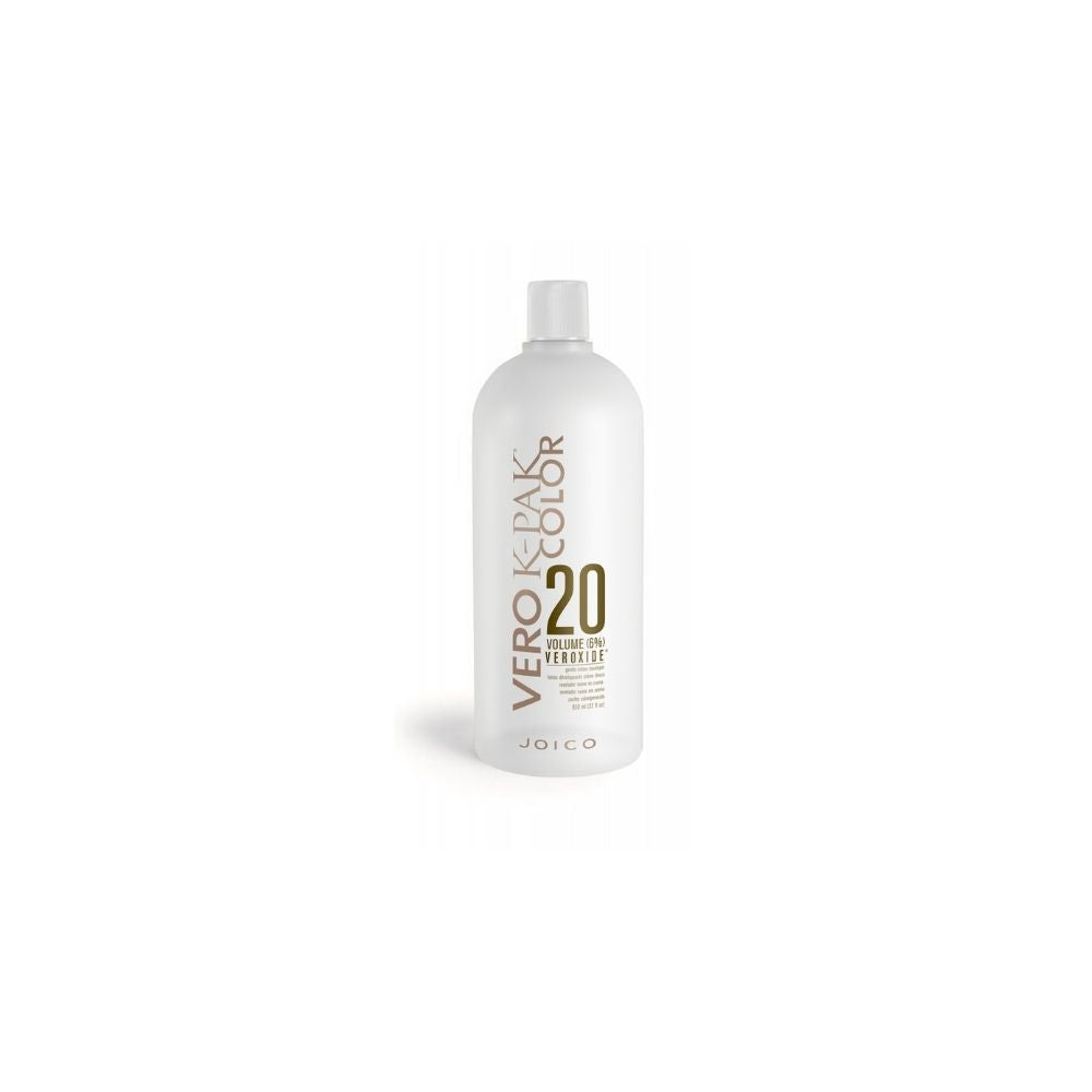 Joico Vero K-Pak Veroxide 20 Volume (6%) — 1 L developer bottle, volume printed on the front label, plain white background