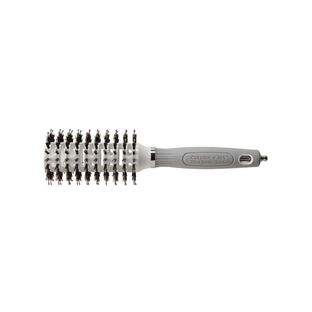 Olivia Garden Ceramic + ion Turbo Vent Combo Round Brush – 34 mm