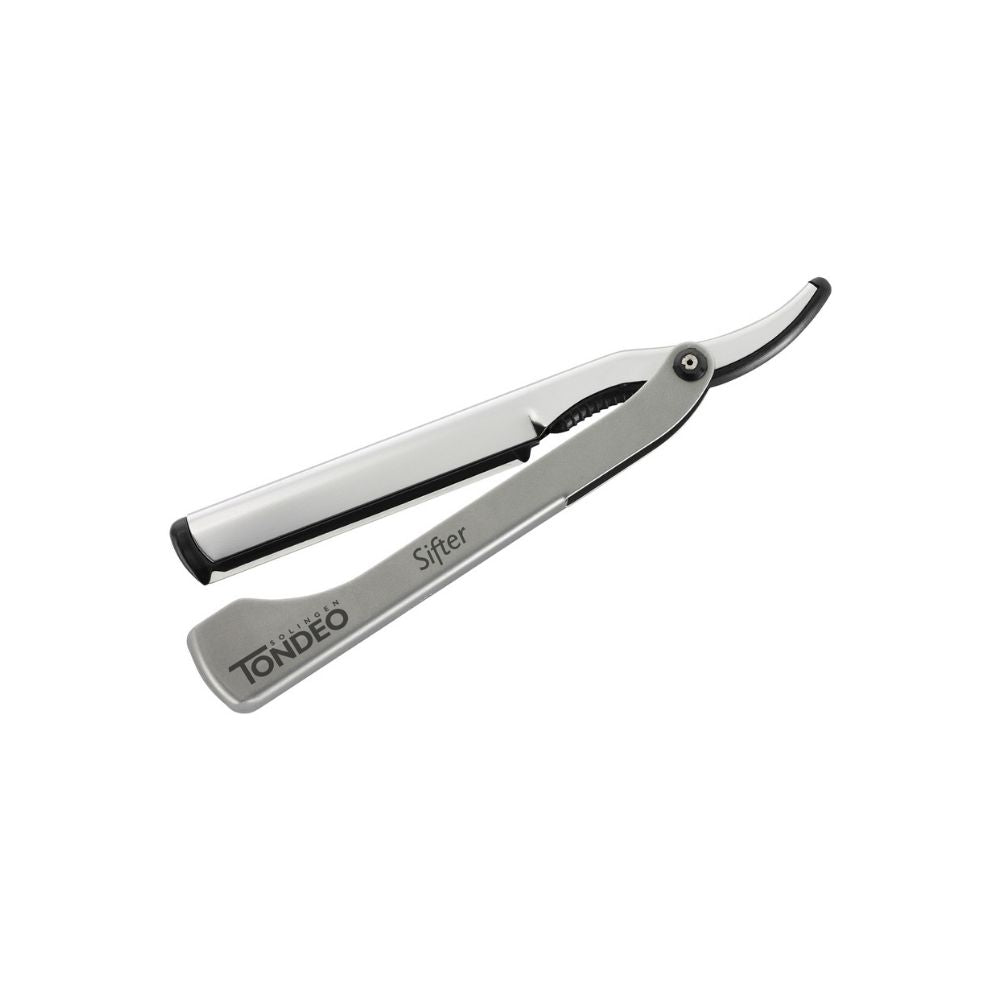 Tondeo Sifter Extra-Long Haircutting Razor — Includes 10 Blades