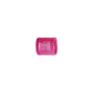 Olivia Garden EZ Grip Jet Set Rollers — a single bright pink self-gripping mesh hair roller standing on end, plain white background