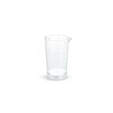 Joico Measuring Cup — graduated clear mixing cup, plain white background