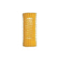 Olivia Garden Jet Set EZ Grip self-gripping roller, 32 mm yellow, on a plain white background