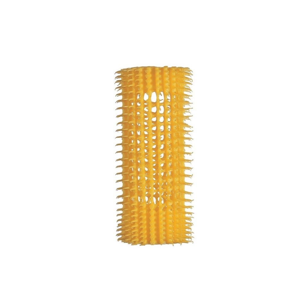 Olivia Garden Jet Set EZ Grip self-gripping roller, 32 mm yellow, on a plain white background