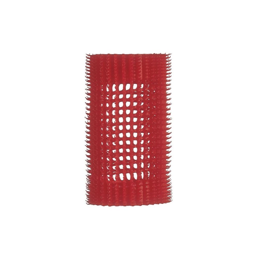 Olivia Garden Jet Set EZ Grip self-gripping roller, 38 mm red, on a plain white background