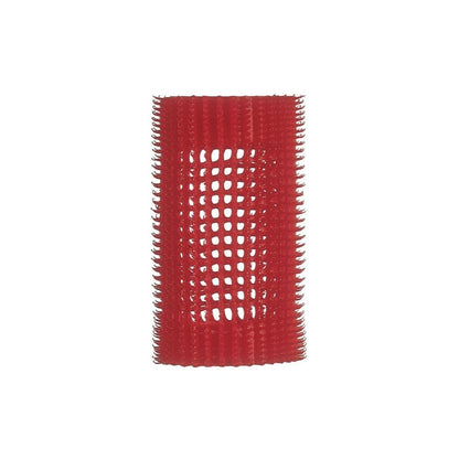 Olivia Garden Jet Set EZ Grip self-gripping roller, 38 mm red, on a plain white background