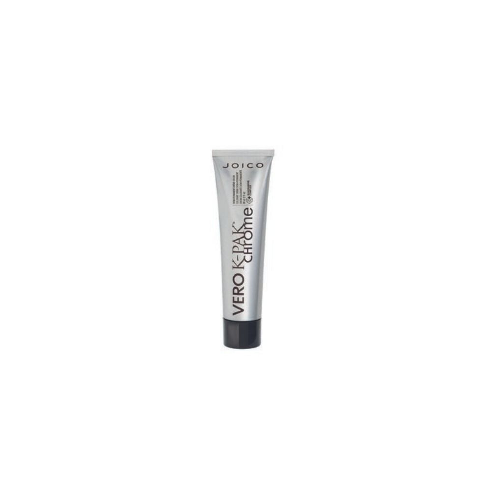 Joico K-PAK Chrome Demi-Permanent Creme Color 60 ml — shade CLR / Clear, 74 ml/60 ml tube with its colour swatch, plain white background