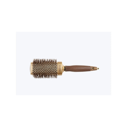 Olivia Garden Square Shaper brush — 50MM: NanoThermic square shaper brush, side view, plain white background