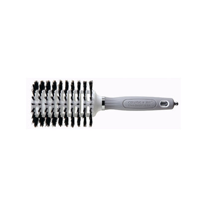 Olivia Garden Ceramic + ion Turbo Vent 45 mm open-barrel round brush, on a plain white background