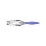 Olivia Garden Fingerbrush Combo detangling brush, small, curved and vented with two bristle types