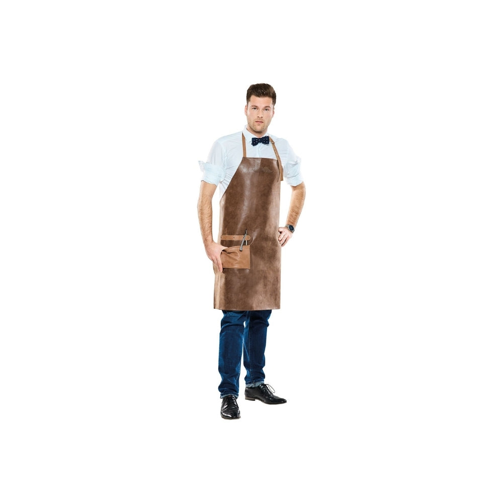 Trend Design brown barber apron