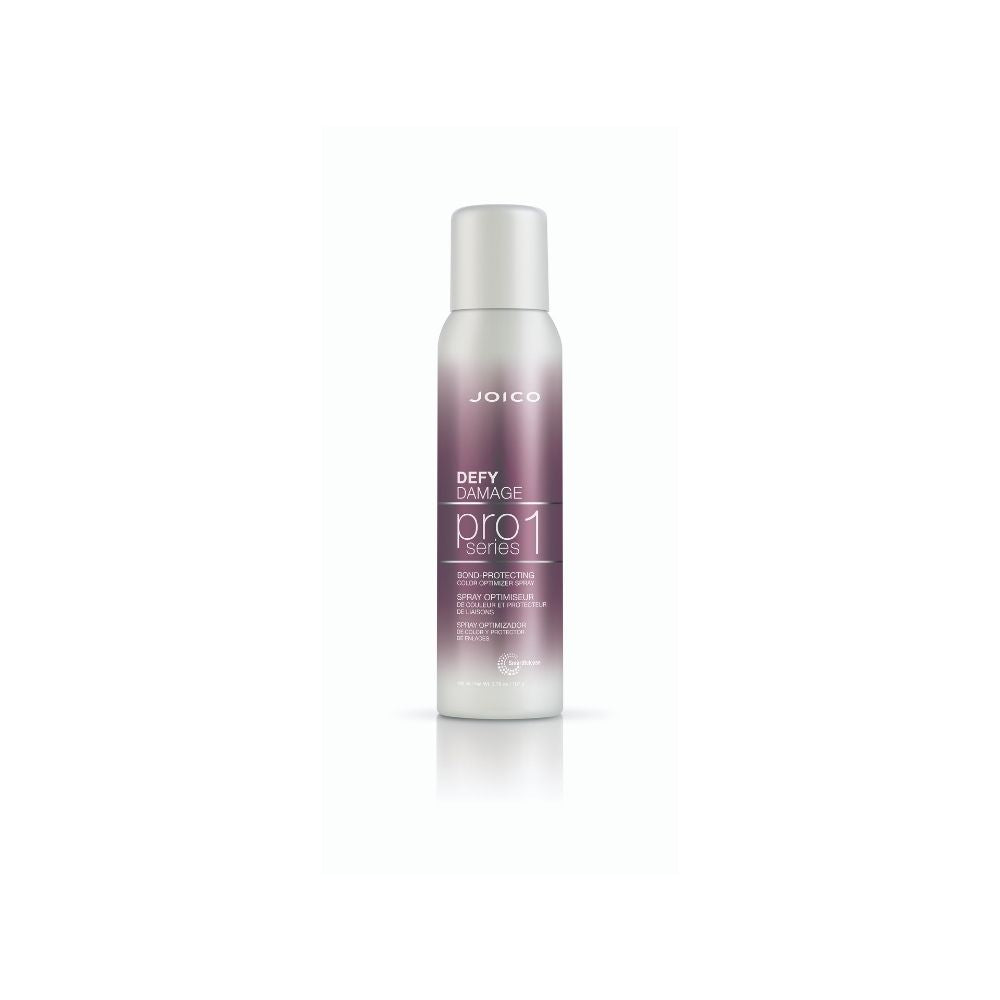 Joico Defy Damage ProSeries 1 Bond Protector Spray — salon back-bar spray bottle, front label, plain white background
