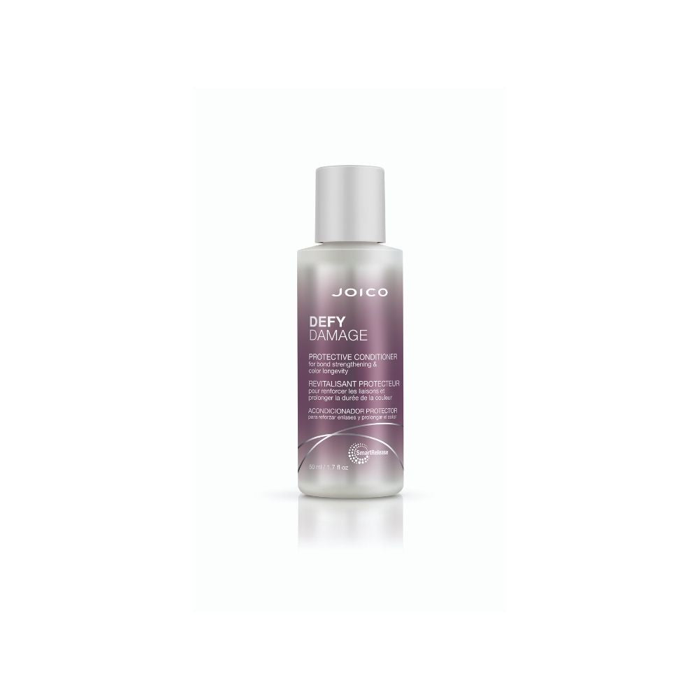 Joico Defy Damage Protective Conditioner — 50 ml travel bottle, front label, plain white background