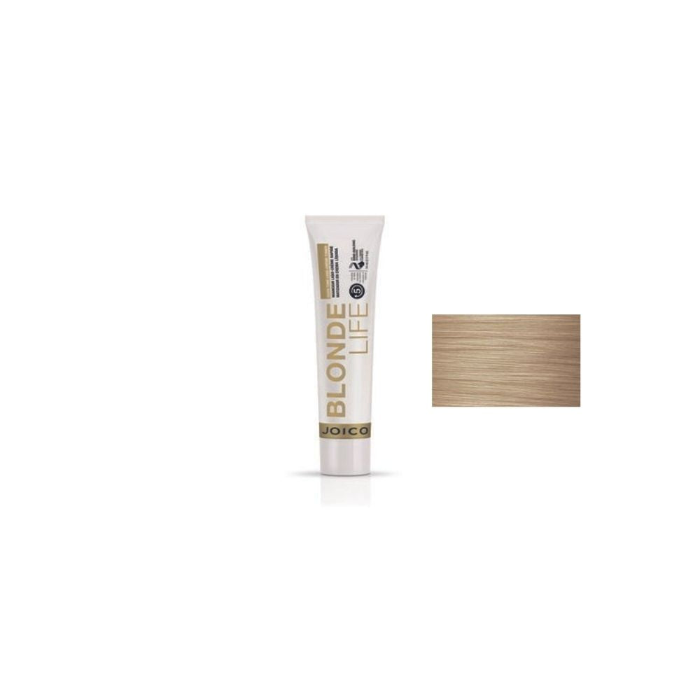 Joico Blonde Life Quick Tone Liqui-Creme Toner 74 ml — shade QTS / Sand, 74 ml/60 ml tube with its colour swatch, plain white background