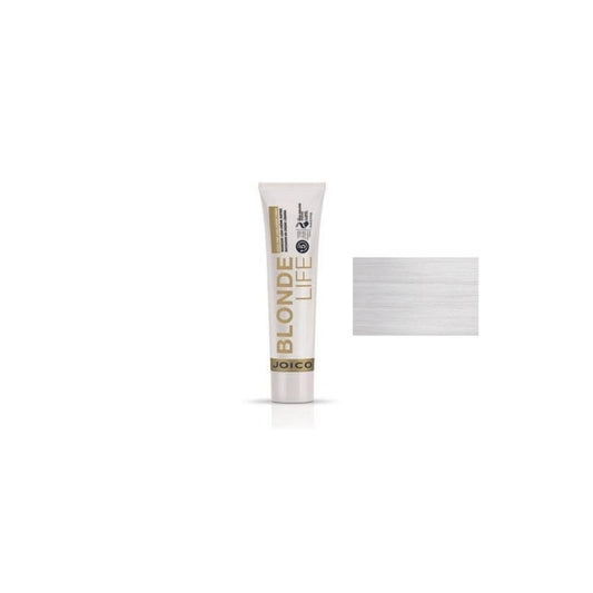 Joico Blonde Life Quick Tone Liqui-Creme Toner 74 ml — shade QTT / Clear, 74 ml/60 ml tube with its colour swatch, plain white background