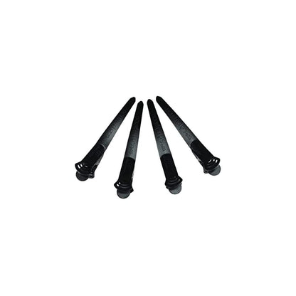 Olivia Garden Cutting pliers 4/pack — Small: sectioning clips as supplied, plain white background