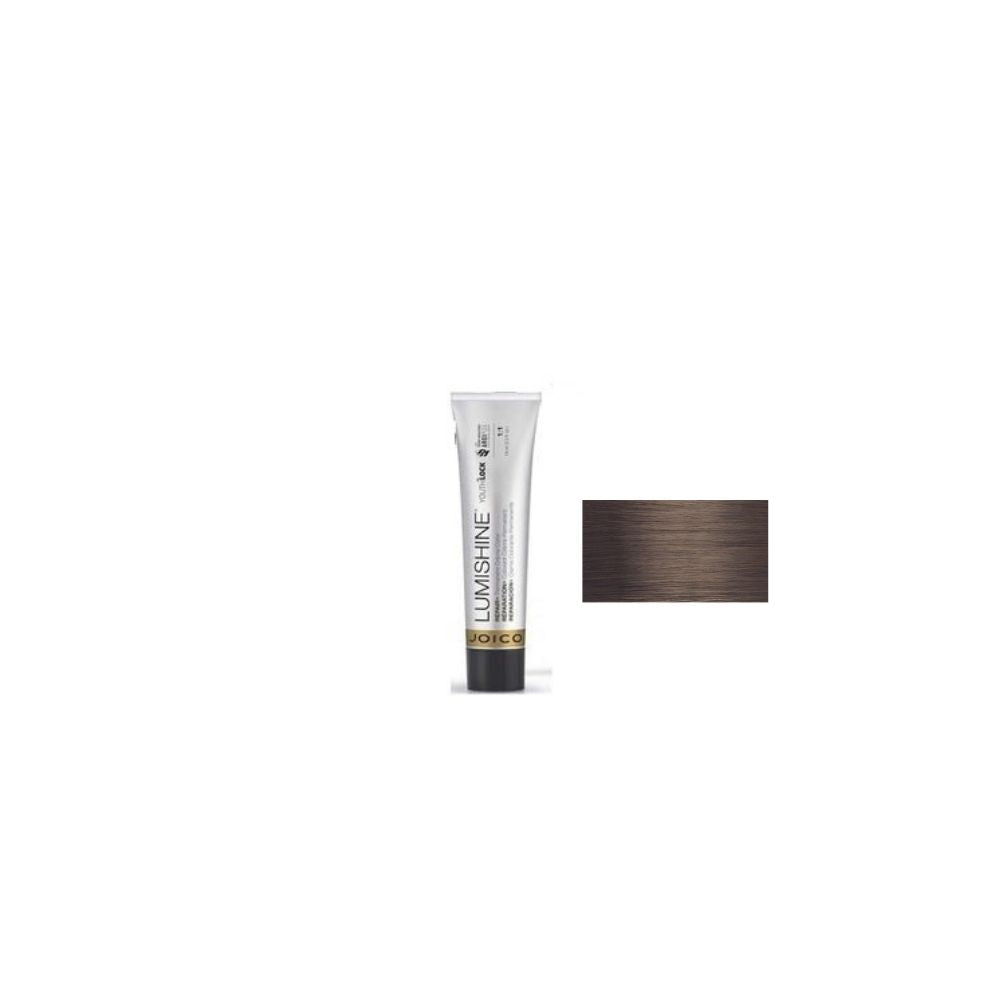 Joico YouthLock Permanent Creme Color — shade 7NN / Natural Natural Medium Blonde, 74 ml/60 ml tube with its colour swatch, plain white background