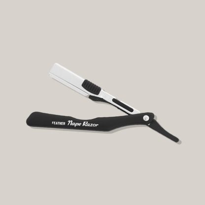 Ensemble rasoir "Nape & Body" noir#NPKB | Feather | ProHair.ca