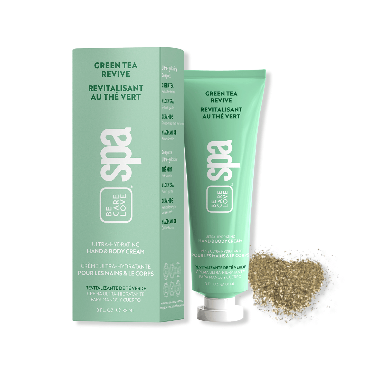 Crème revitalisante pour le corps au thé vert