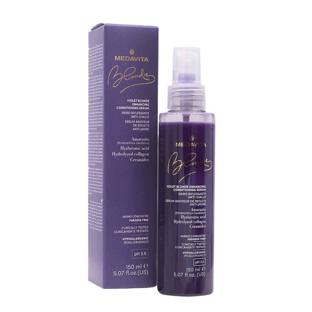 Medavita Blondie Violet Blonde Enhancing Conditioning Serum product photo