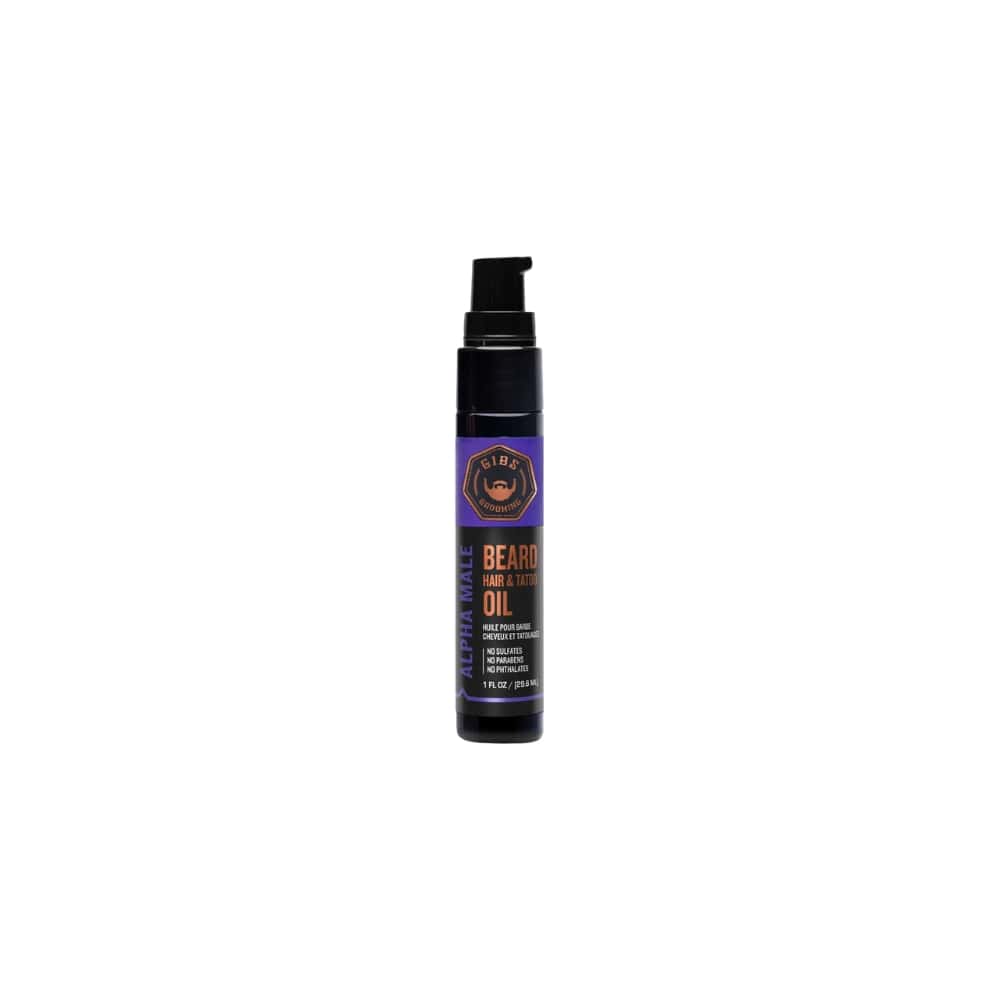 GIBS — Alpha Male Beard, Hair & Tattoo Conditioning Oil 30 ml