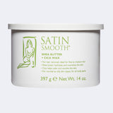 Satin Smooth Shea Butter and Cica Wax — 14 oz can, front of pack
