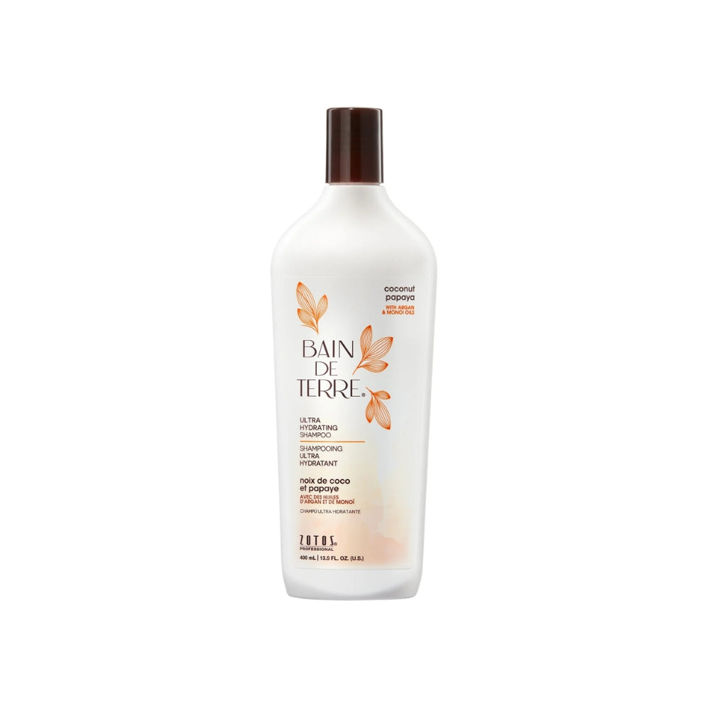 Bain de Terre Coconut Papaya Ultra Hydrating Shampoo 400 ml — exact Capilex product image
