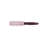 Olivia Garden Ceramic + ion 35 mm thermal round brush in the pink BCA finish, on a plain white background