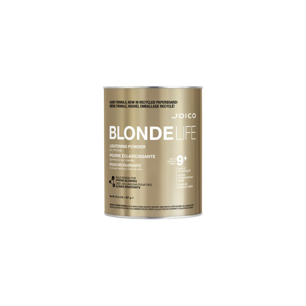 Joico Blonde Life Lightening Powder — 907 g / 32 oz tub, front label, plain white background