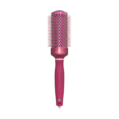 Olivia Garden Ceramic + ion 54 mm thermal round brush in the pink BCA 2023 finish, on a plain white background