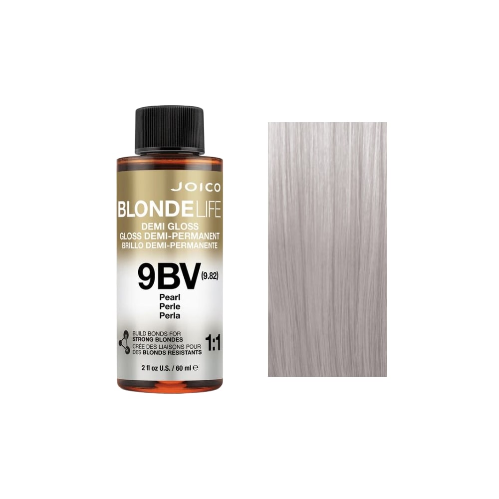 Joico Blonde Life Demi Gloss — 9BV pack shot, plain white background