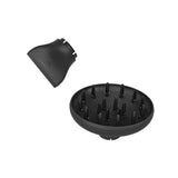 Olivia Garden Super HP dryer attachment set — concentrator nozzle and diffuser — on a plain white background