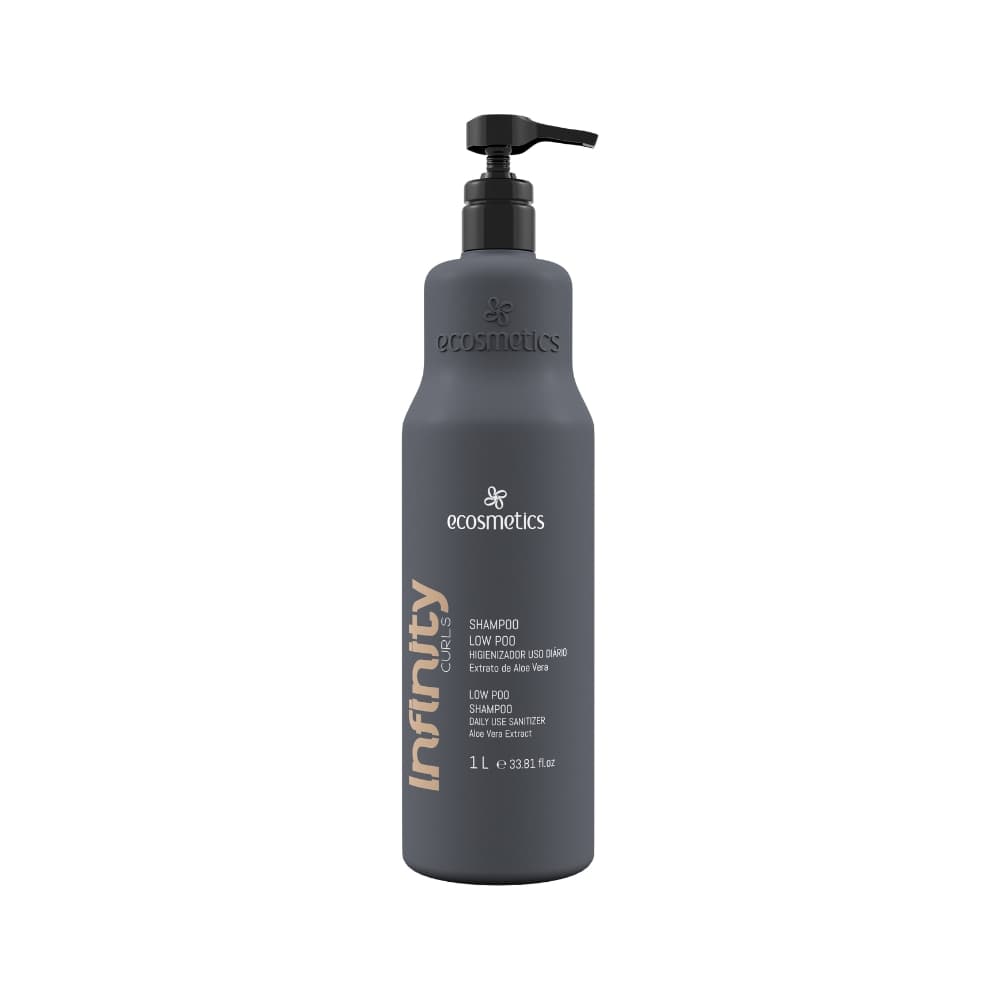 E Cosmetics Low Poo Shampoo – Gentle Cleanser for Curly & Coily Hair