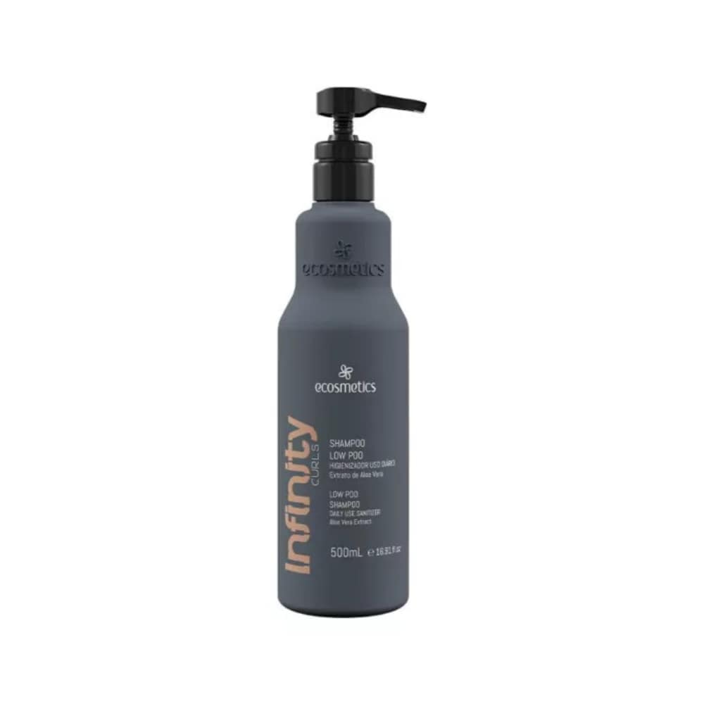 E Cosmetics Low Poo Shampoo – Gentle Cleanser for Curly & Coily Hair