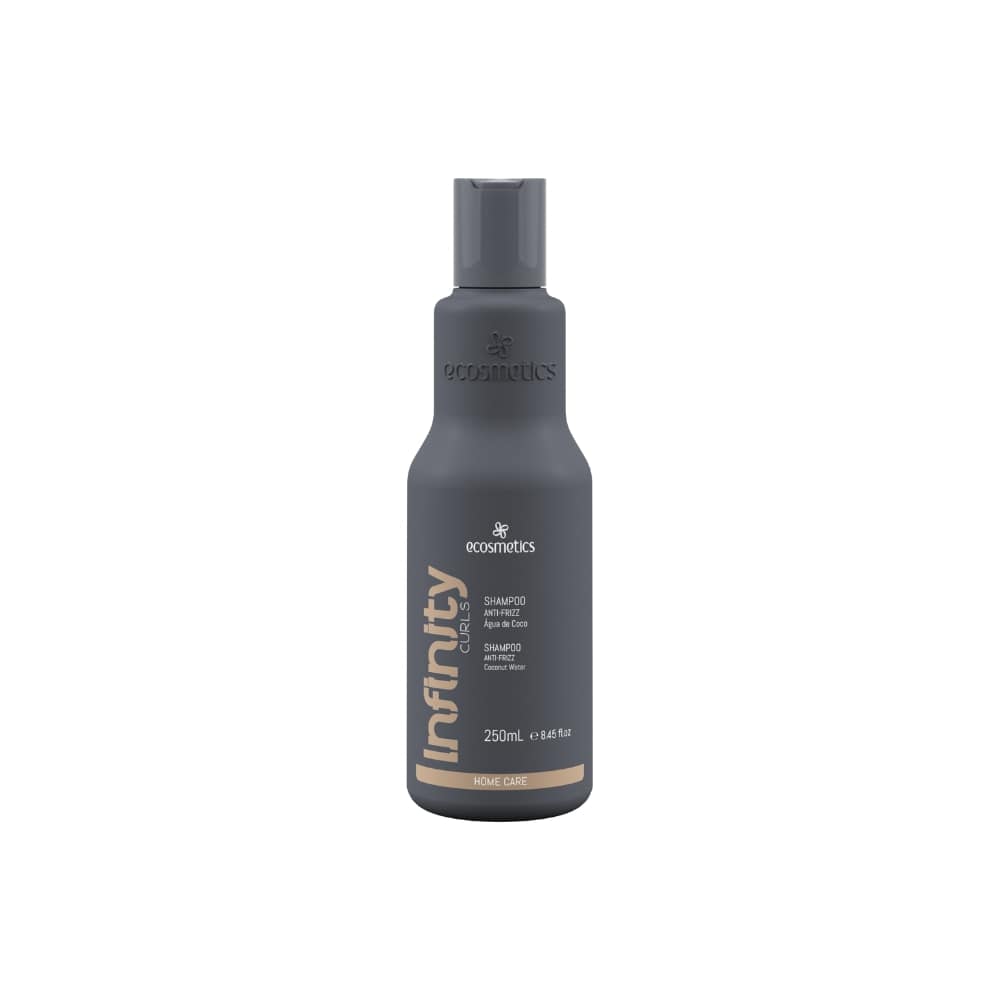 E Cosmetics Anti-Frizz Shampoo Home Care – Coconut Oil & Amino Acid Smoothing Cleanser
