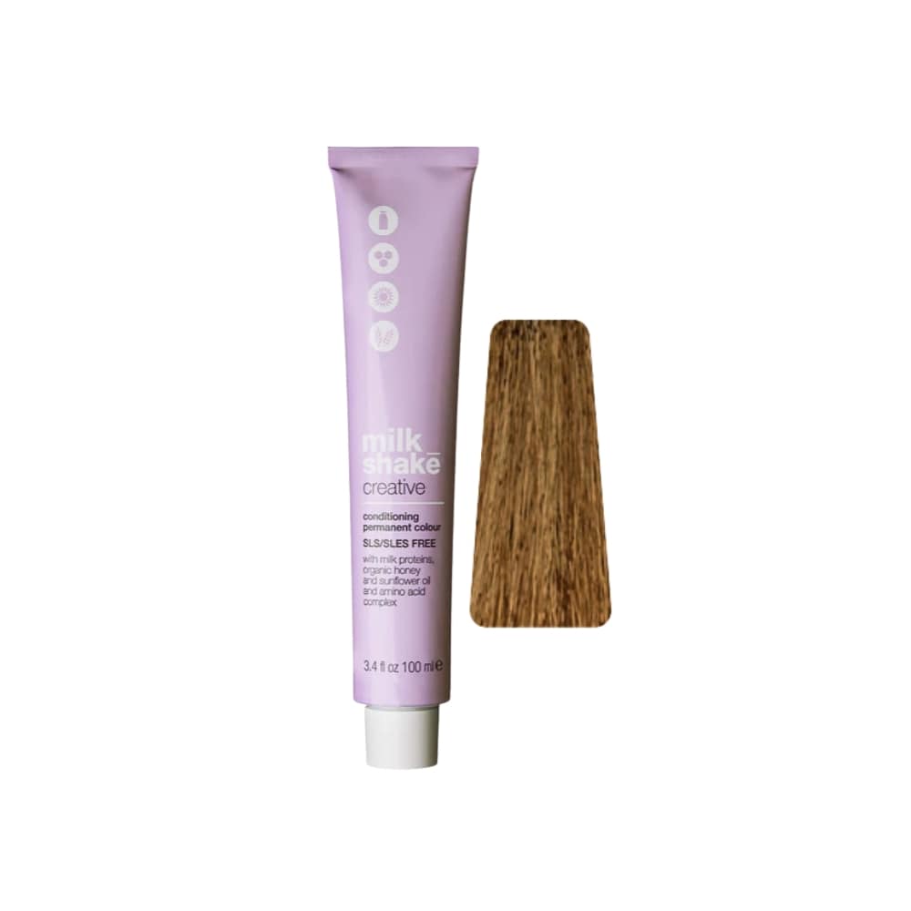 milk_shake Creative Permanent Colour 6N Dark Blond (6) 100 ml tube with swatch