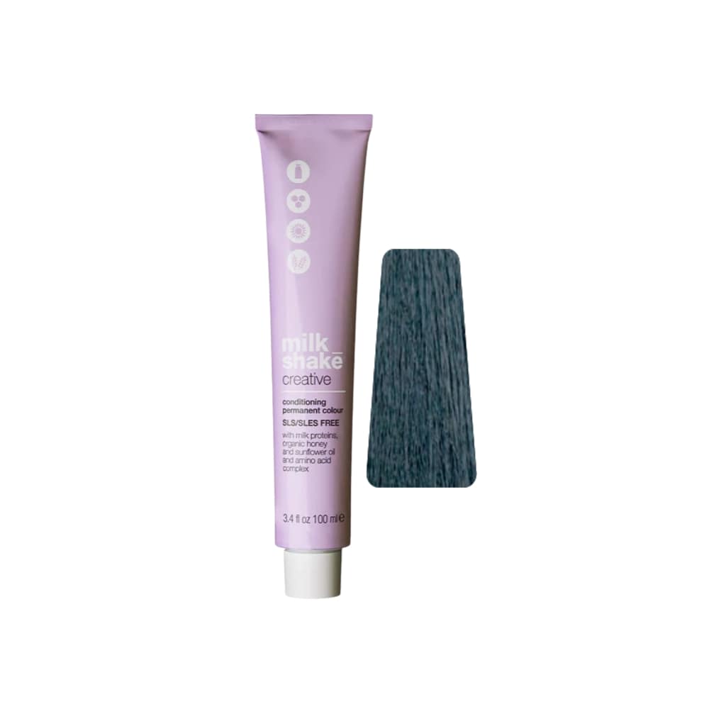 milk_shake Creative Permanent Colour 1NN Intense Black (1.0) 100 ml tube with swatch