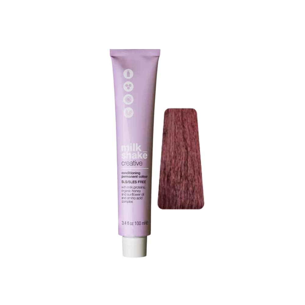 milk_shake Creative Permanent Colour 5M Mahogany Light Brown (5.5) 100 ml tube with swatch