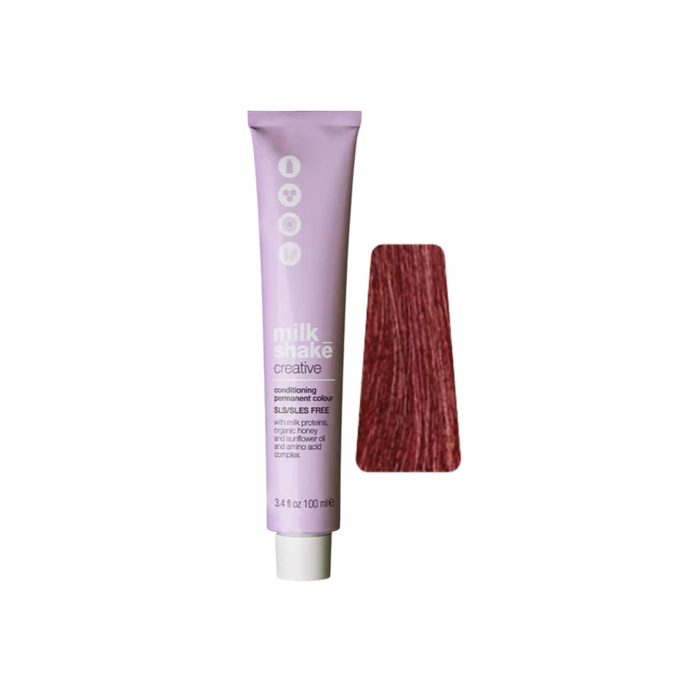 milk_shake Creative Permanent Colour 6MC Mahogany Copper Dark Blond (6.54) 100 ml tube with swatch