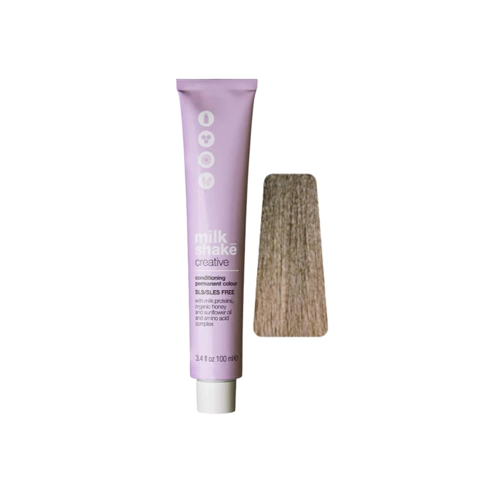 milk_shake Creative Permanent Colour 7B Moka Medium Blond (7.8) 100 ml tube with swatch